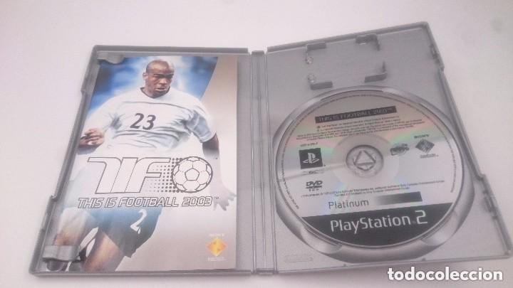 Videojuegos y Consolas: THIS IS FOOTBALL 2003 SONY PLAYSTATION PS2 PAL.ENVIOS COMBINADOS