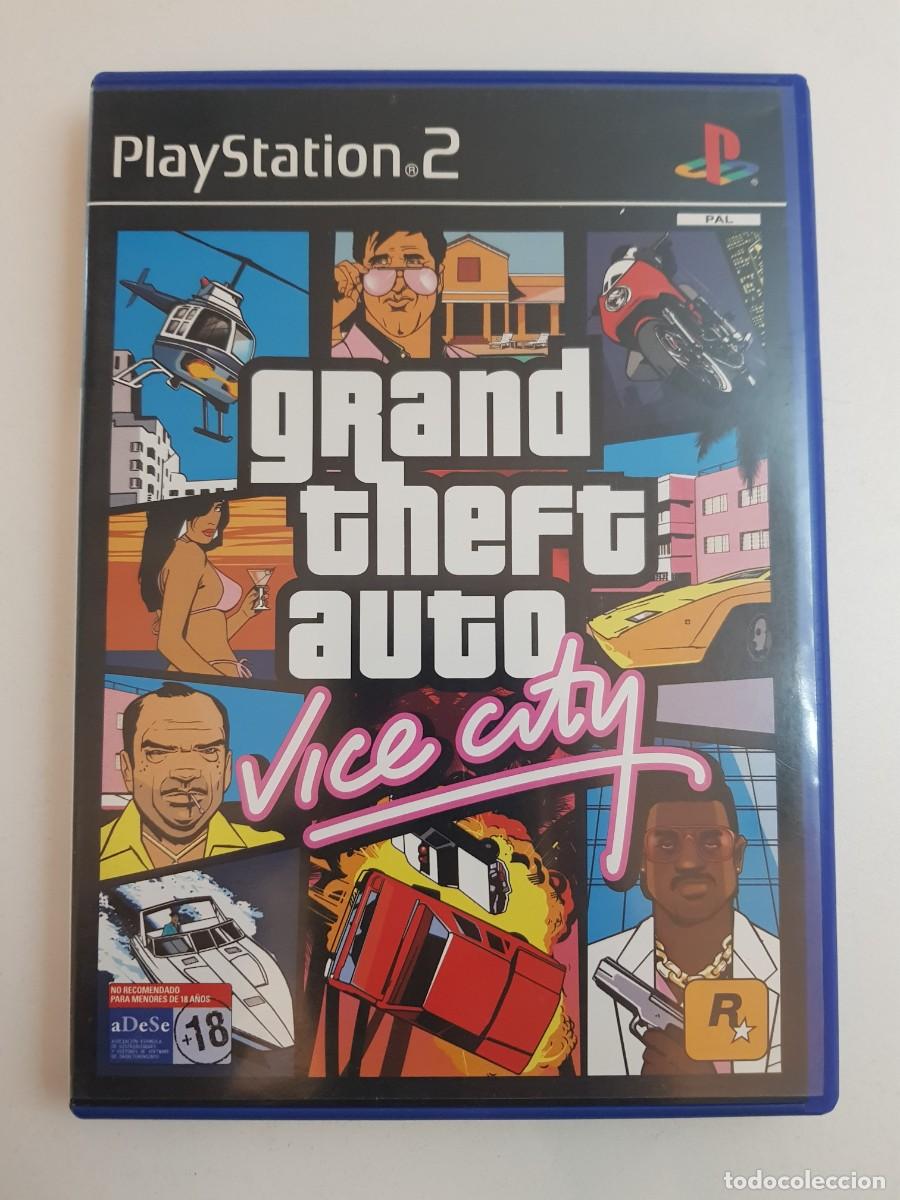 Videojuegos y Consolas: GRAND THEFT AUTO VICE CITY. PLAYSTATION 2 PAL ESPA&Ntilde;A