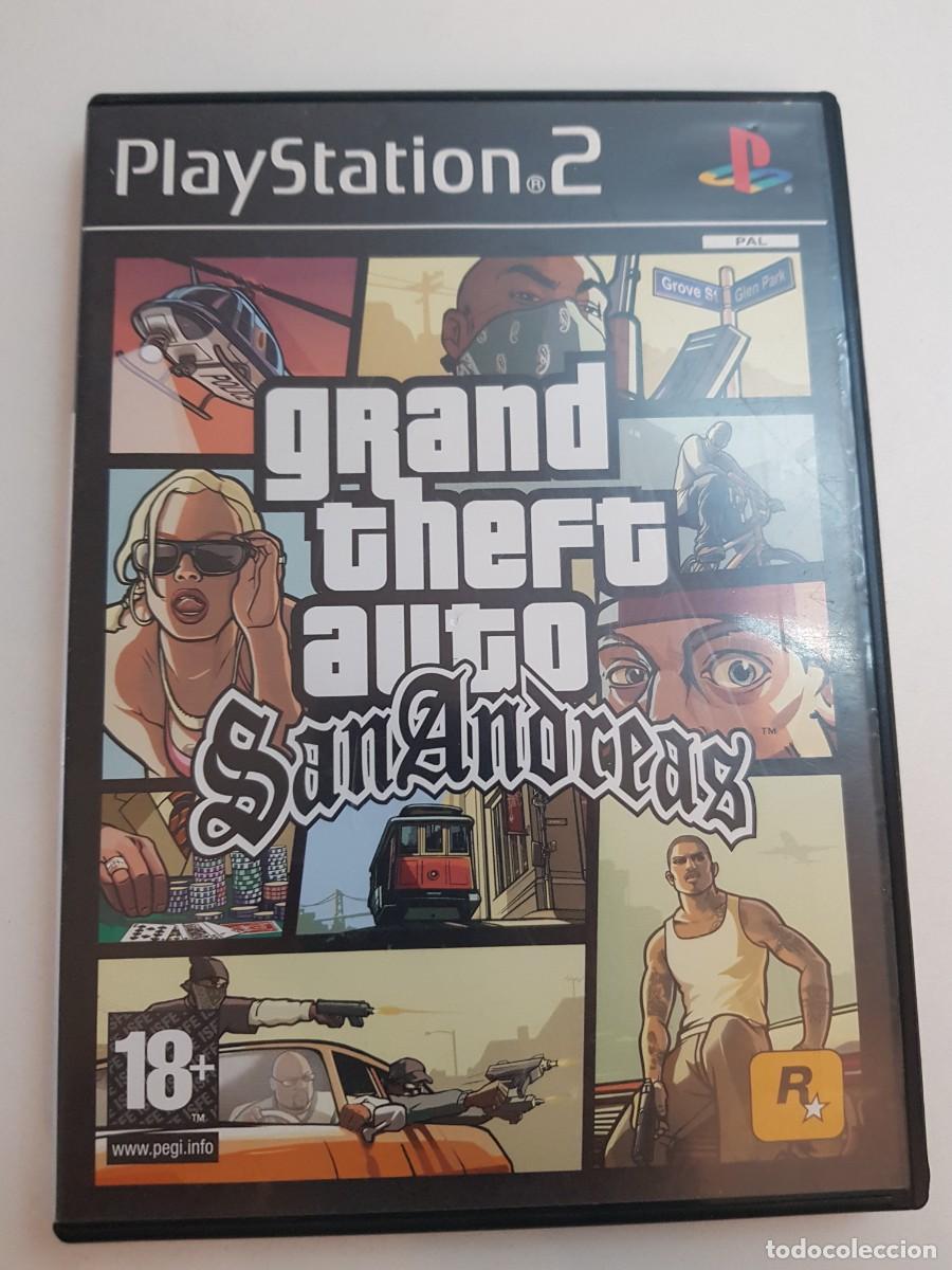 Videojuegos y Consolas: GRAND THEFT AUTO SAN ANDREAS. PLAYSTATION 2 PAL ESPA&Ntilde;A