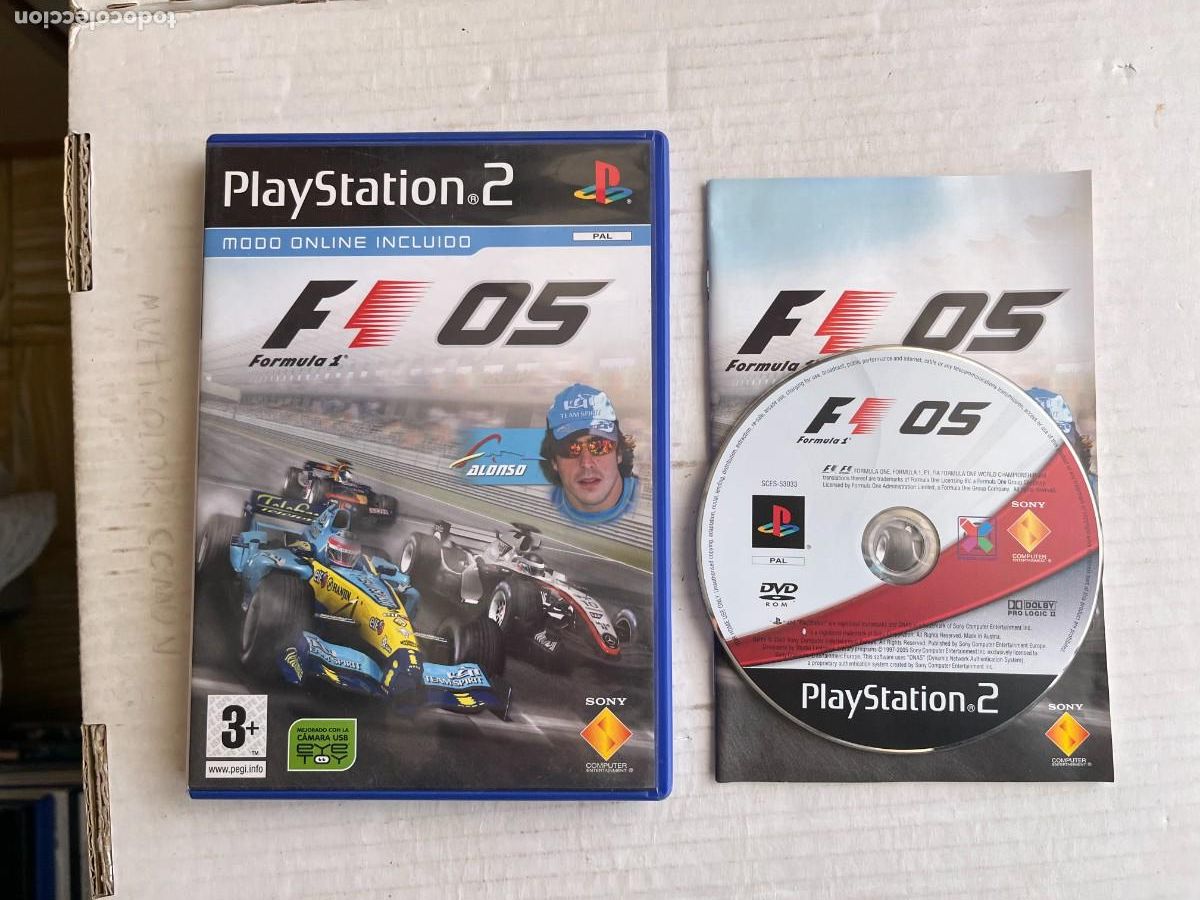 Videojuegos y Consolas: FORMULA ONE 05 F1 - PS2 PLAYSTATION 2 PLAY STATION TWO KREATEN