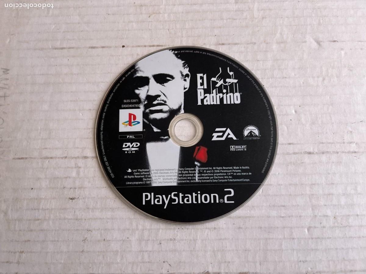 Videojuegos y Consolas: EL PADRINO - PS2 PLAYSTATION 2 PLAY STATION TWO KREATEN