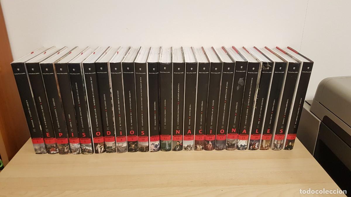 Videojuegos y Consolas: EPISODIOS NACIONALES. ESPASA CALPE. 2008. BENITO PEREZ GALDOS. 23 TOMOS COMPLETA