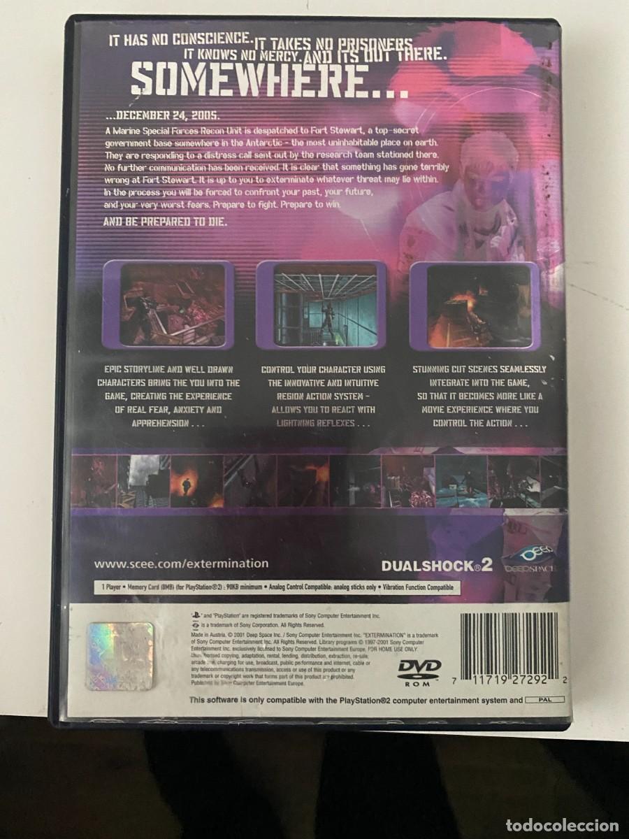 Videojuegos y consolas: Videojuego Extermination Playstation 2 PS2 - Foto 2