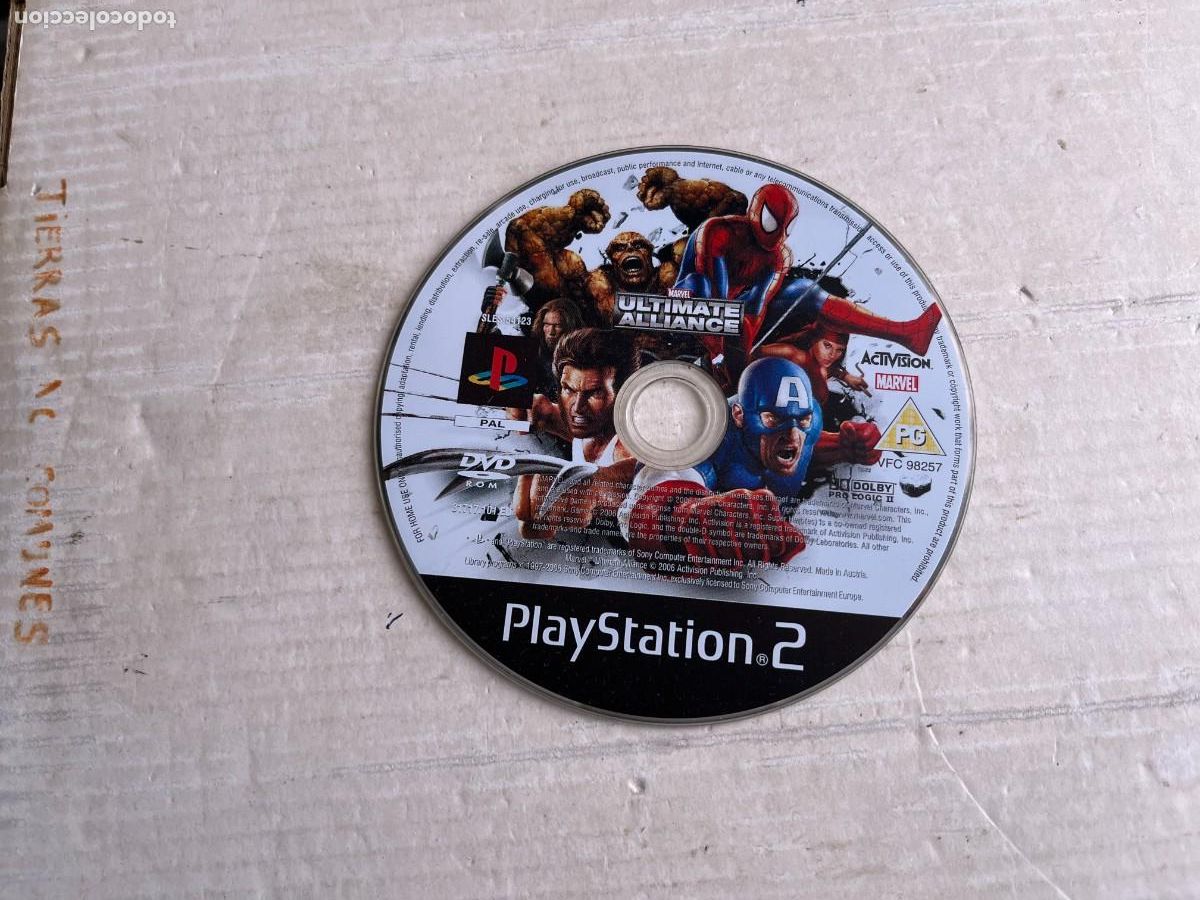 Videojuegos y Consolas: MARVEL ULTIMATE ALLIANCE - PS2 PLAYSTATION 2 PLAY STATION TWO KREATEN