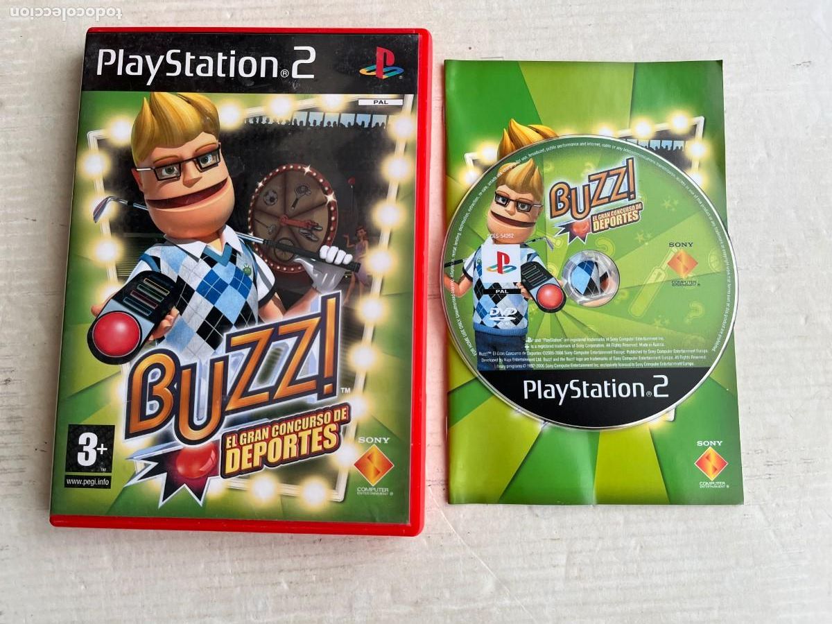 Videojuegos y Consolas: BUZZ EL GRAN CONCURSO DE DEPORTES - PS2 PLAYSTATION 2 PLAY STATION TWO KREATEN
