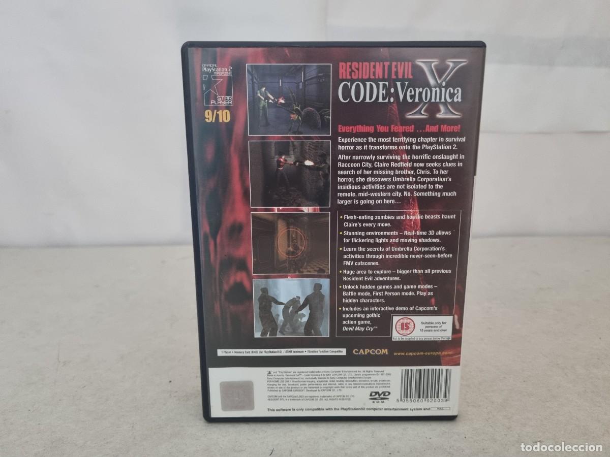 Videojuegos y consolas: Juego para PS Resident Evil Code Ver&oacute;nica X - Foto 9