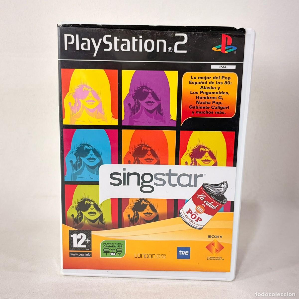 Videojogos e Consolas: VIDEOJUEGO PLAYSTATION 2 - PS2 - SINGSTAR LA EDAD DE ORO DEL POP + CAJA + INSTRUCCIONES