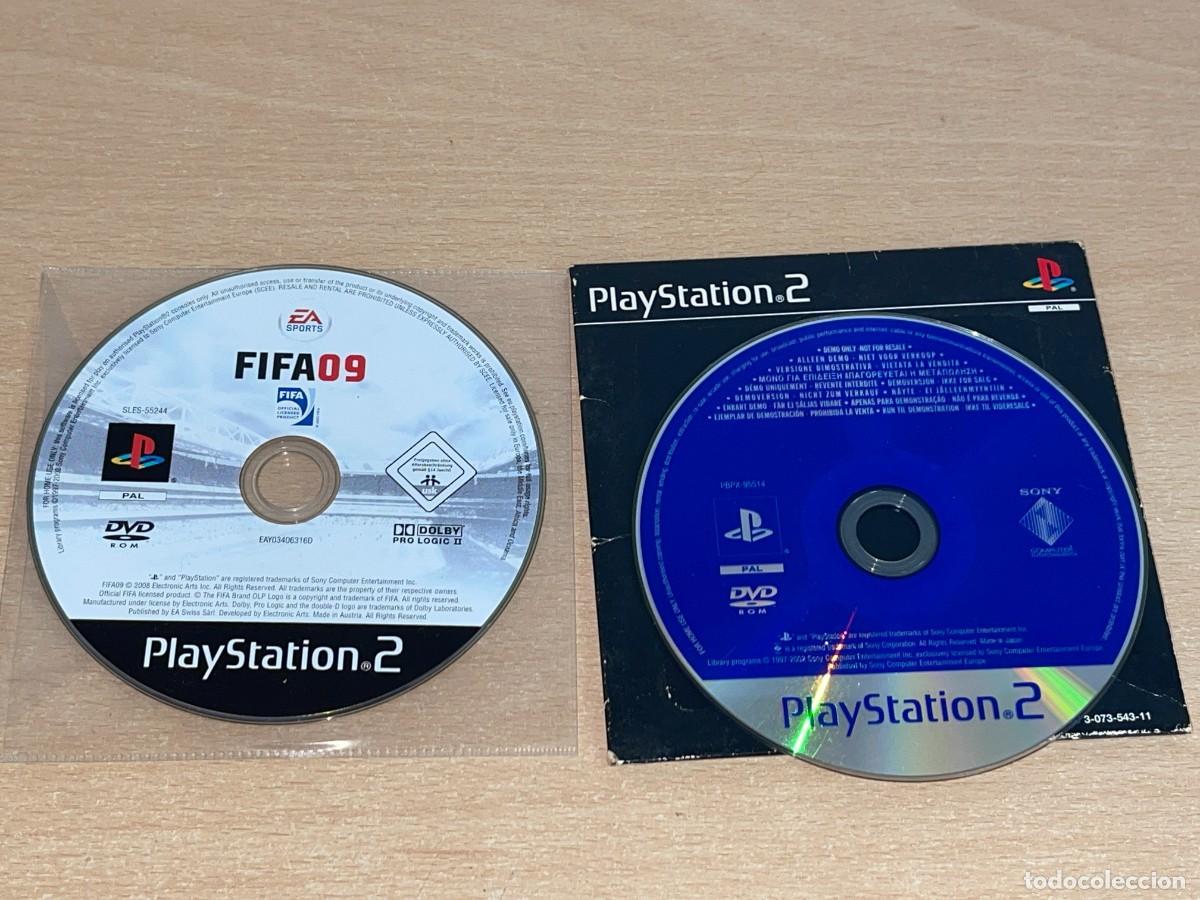 Videojuegos y Consolas: Sony PlayStation 2 PS2 Juego FIFA 09 PAL play station psx pstwo + Disco DVD Demo PS2
