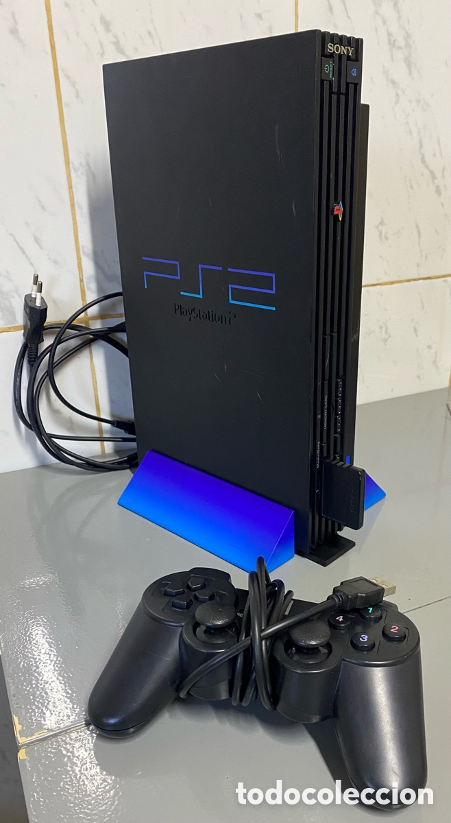 Videojuegos y Consolas: Consola Sony PlayStation 2 FAT PAL Funcionando con memory card 8 MB y mando