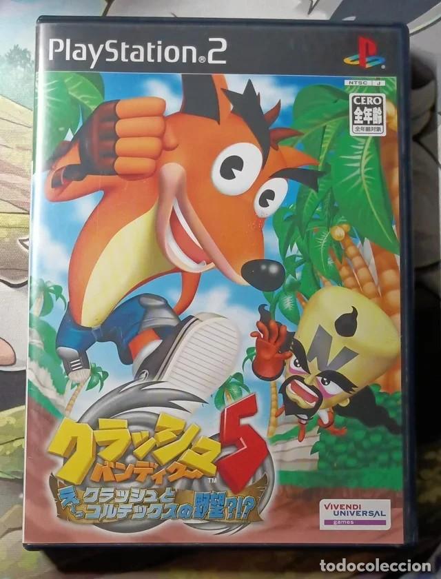 Videojogos e Consolas: Crash Bandicoot 5 para Playstation 2 en japon&eacute;s