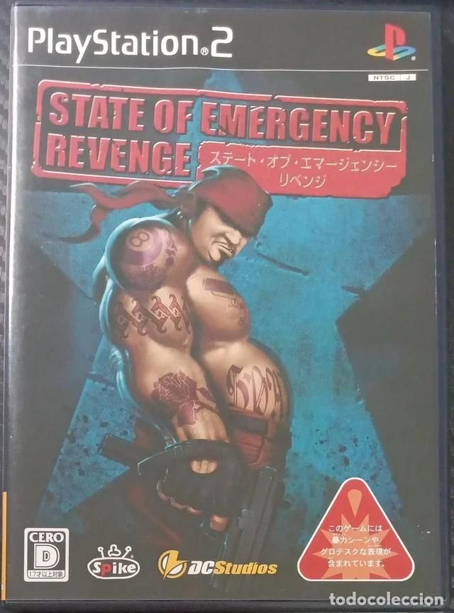 Videojogos e Consolas: State of Emergency Revenge Playstation 2 en japon&eacute;s + Tarjeta de Registro