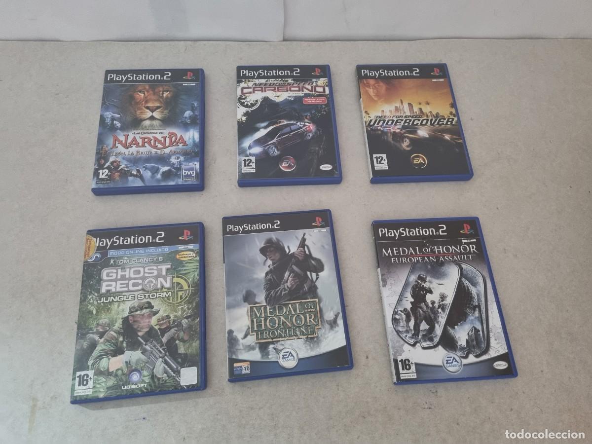 Videojogos e Consolas: Lote de 6 Videojuegos para PS2 completos