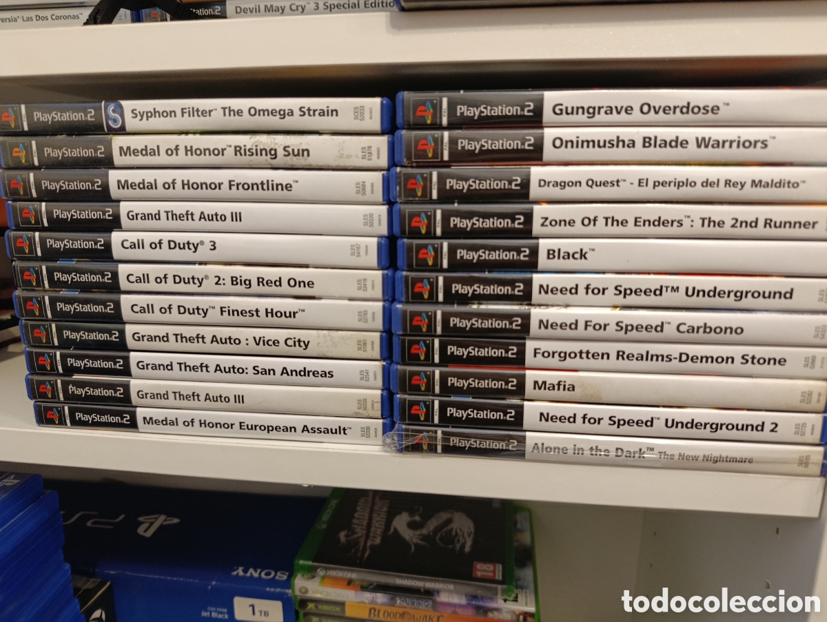 Videojuegos y Consolas: Lote 22 juegos PS2 (GTA 3 repetido)