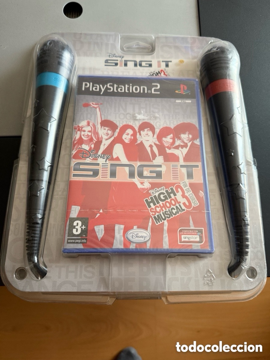 Videojogos e Consolas: PACK. JUEGO SING IT. +. MICR&Oacute;FONOS. NUNCA ABIERTO