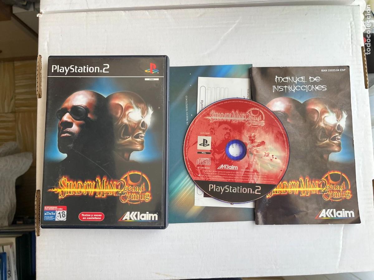 Videojuegos y Consolas: SHADOWMAN SECOND COMING SHADOW MAN 2ECOND - PS2 PLAYSTATION 2 PLAY STATION KREATEN
