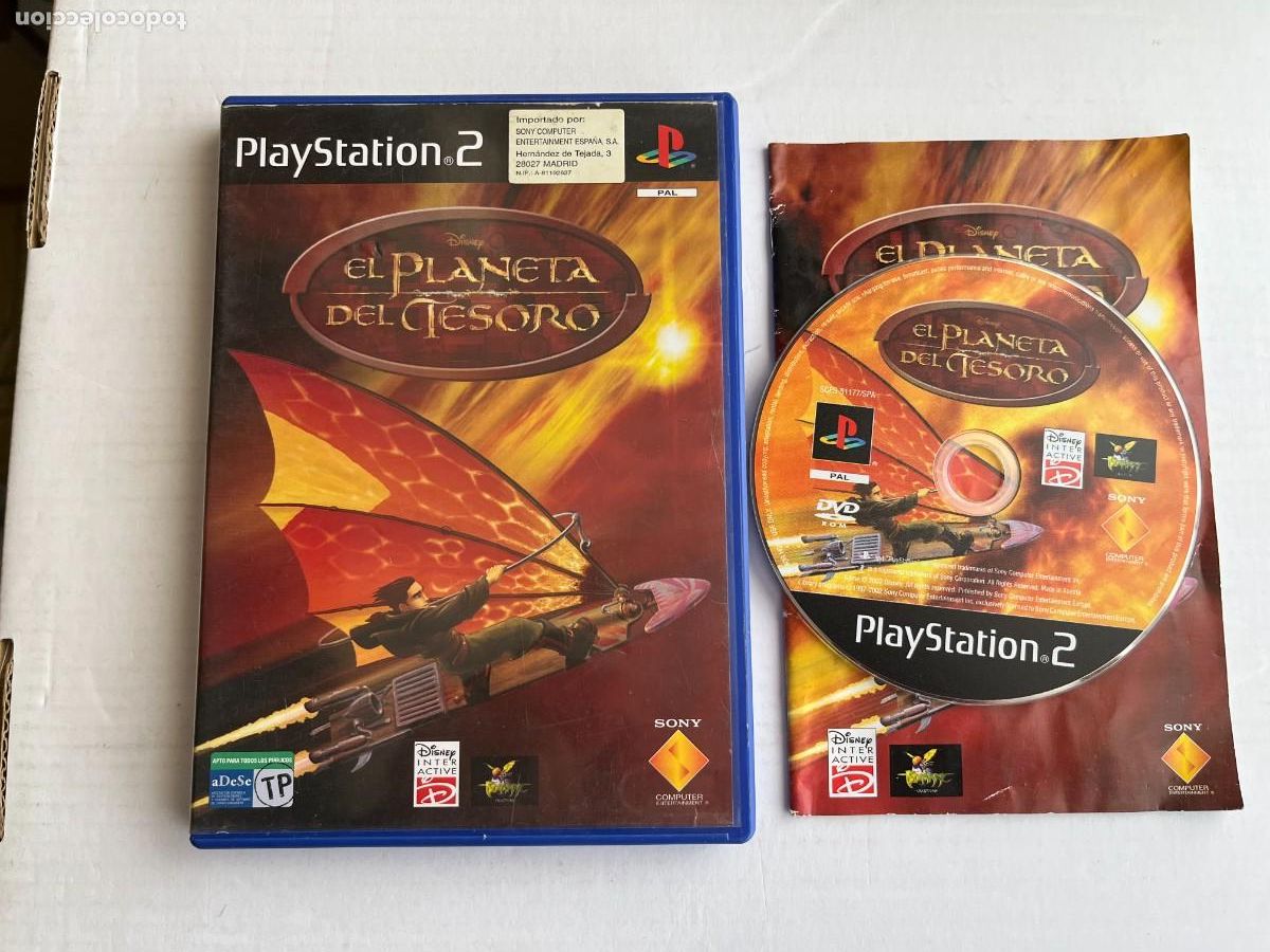 Videojuegos y Consolas: DISNEY EL PLANETA DEL TESORO - PS2 PLAYSTATION 2 PLAY STATION KREATEN