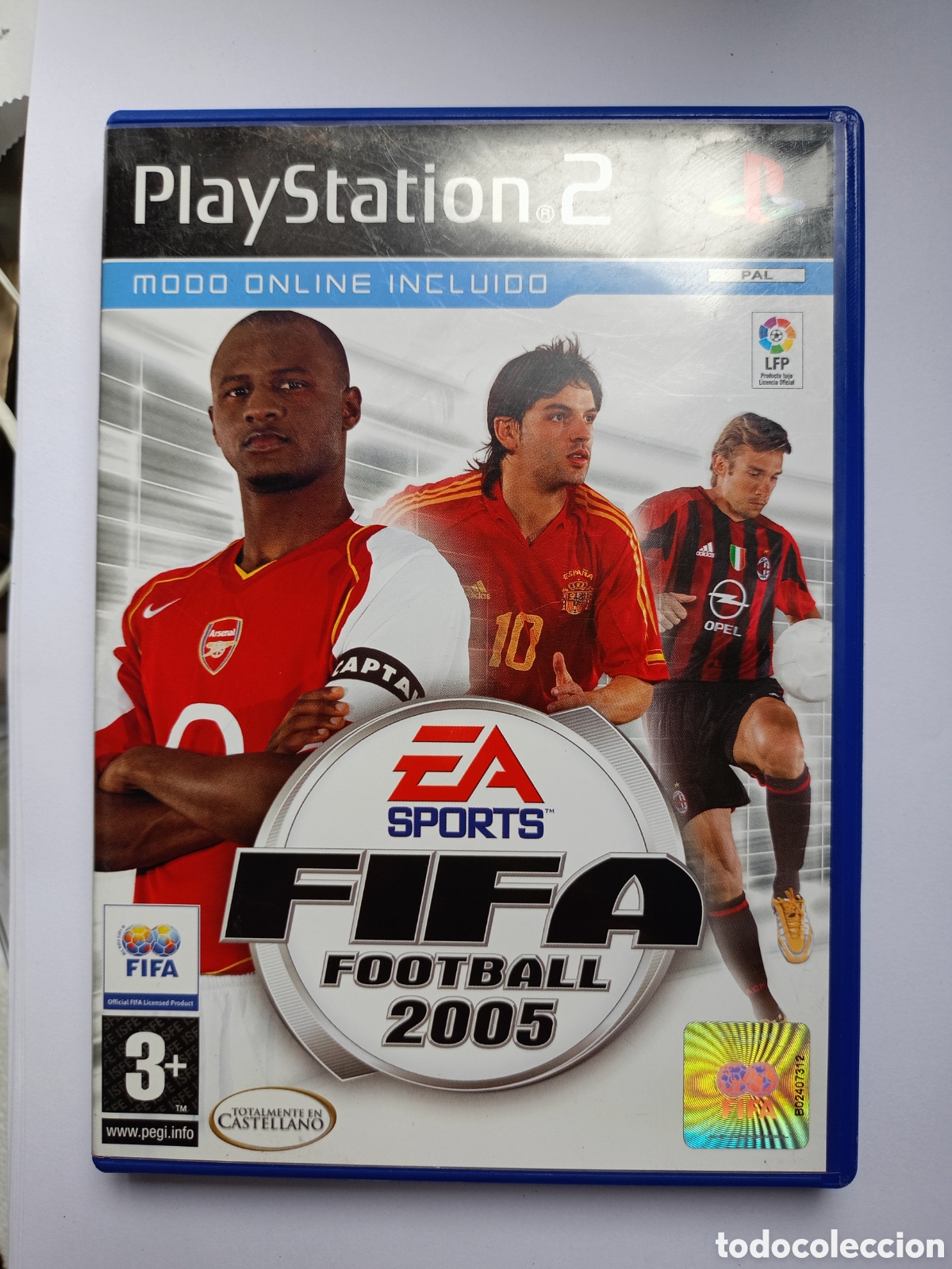 Videojuegos y Consolas: Solo caja y manual FIFA FOOTBALL 2005. PLAYSTATION 2