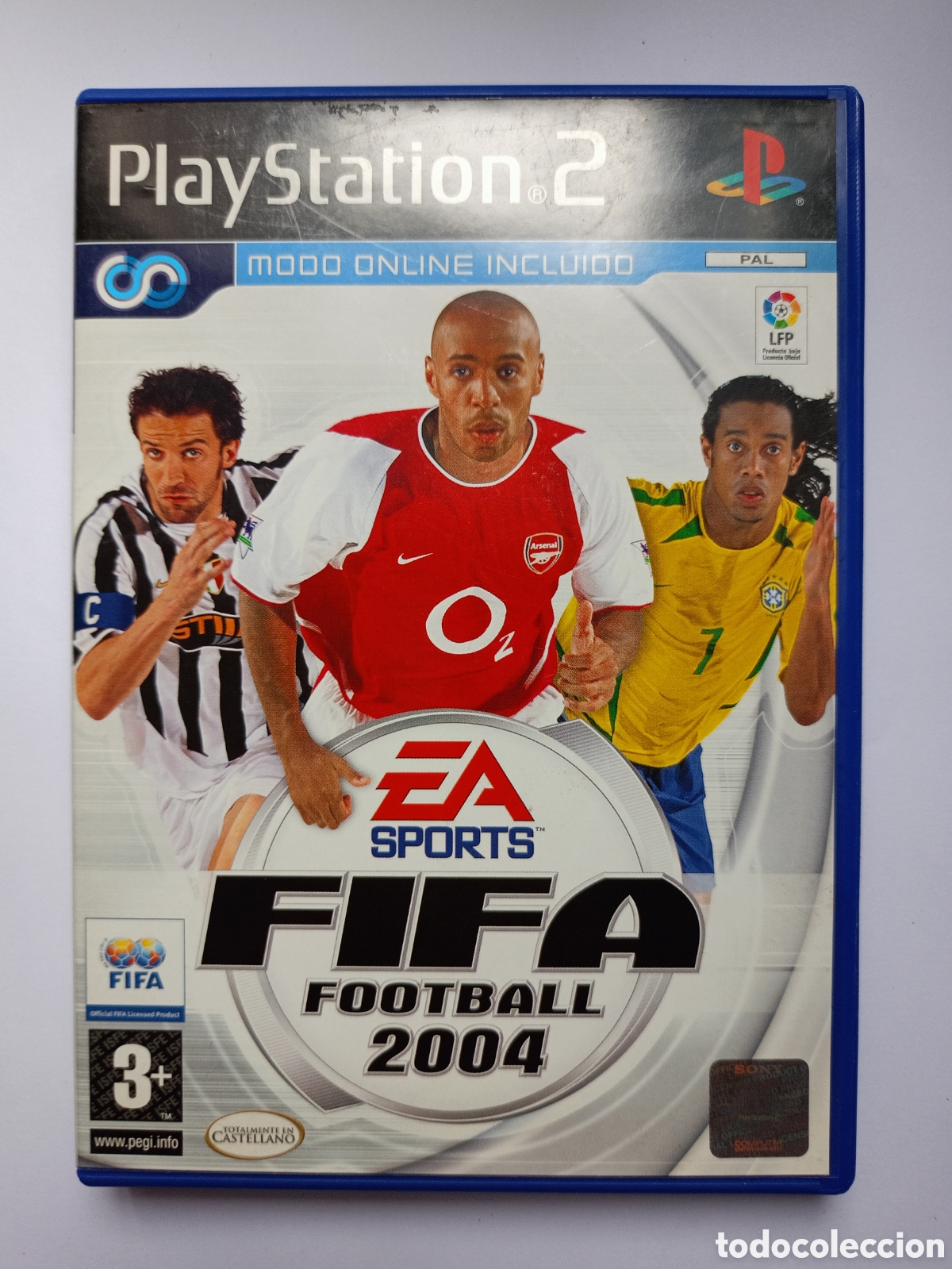 Videojogos e Consolas: Solo caja y manual FIFA FOOTBALL 2004. PS2