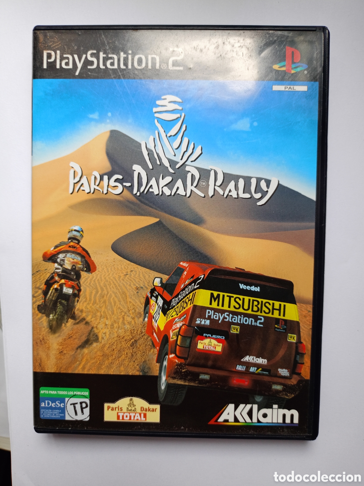 Videojogos e Consolas: Solo caja y manual PS2 paris Dakar Rally