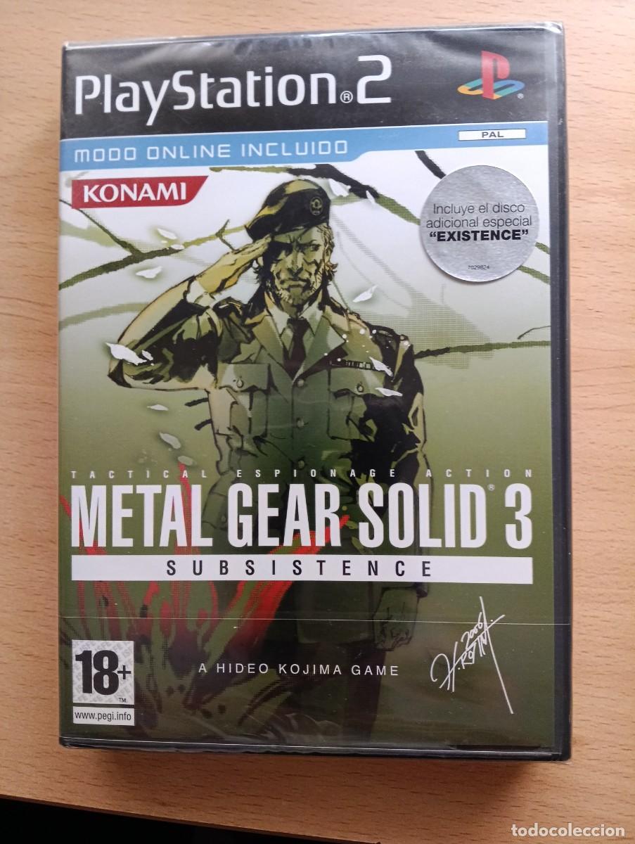 Videojuegos y Consolas: METAL GEAR SOLID 3 &rdquo;SUBSISTENCE&rdquo; PLAYSTATION 2 SIN DESPRECINTAR