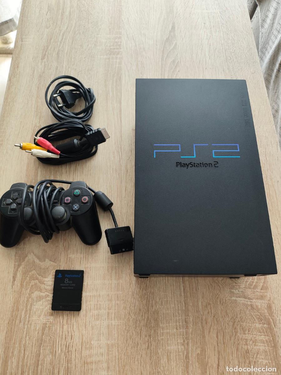 Videojuegos y Consolas: Consola Play Station 2 FAT + Mando + Memory