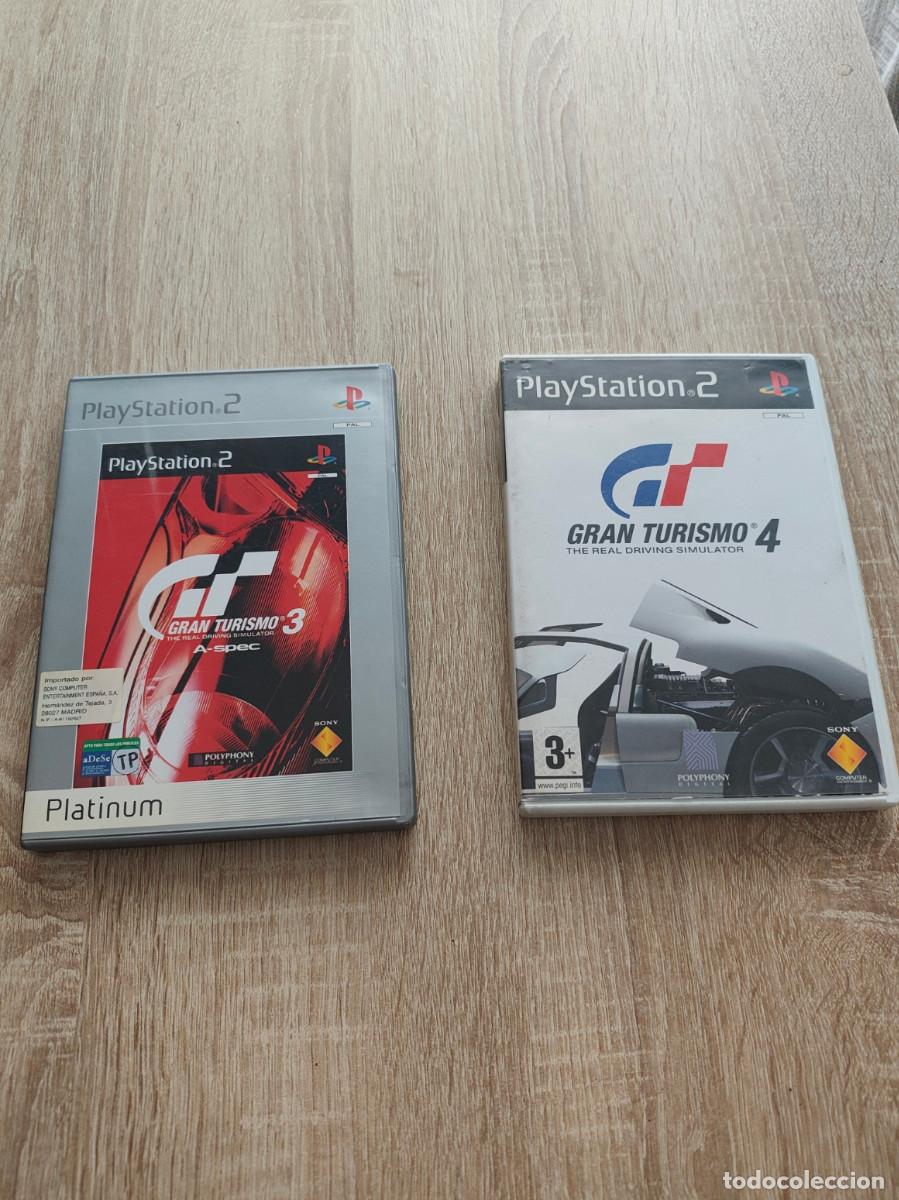 Videojuegos y Consolas: Gran Turismo 3 A-Spec + Gran Turismo 4 PS2