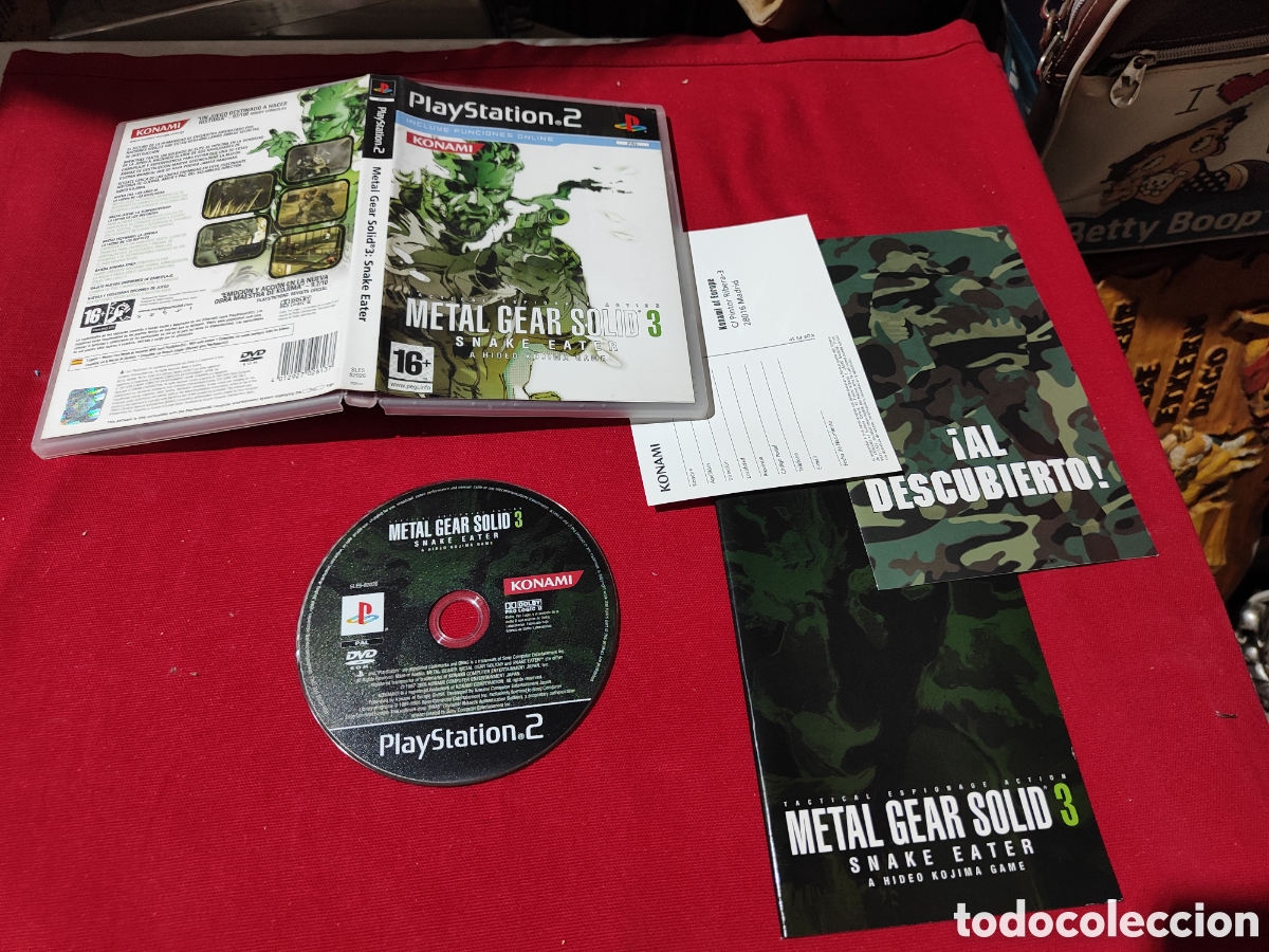 Videojuegos y Consolas: Juego Metal Gear Solid 3 Snake Eater Playstation 2 PAL