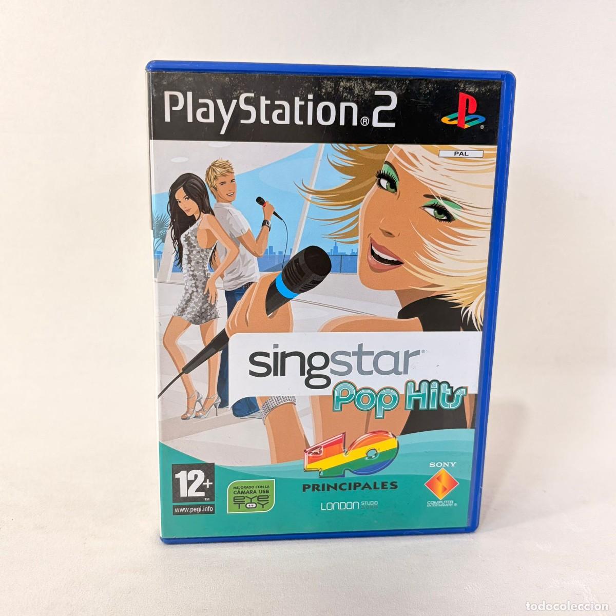 Videojuegos y Consolas: VIDEOJUEGO PLAYSTATION 2 - PS2 - SINGSTAR POP HITS + CAJA + INSTRUCCIONES