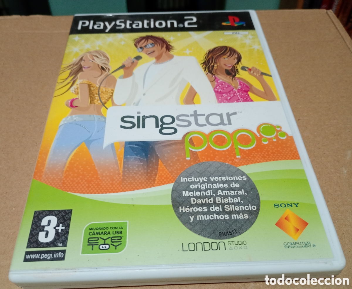 Videojuegos y Consolas: SingStar pop Play station 2