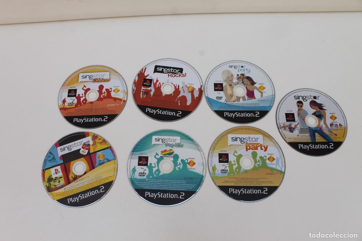 Videojuegos y Consolas: LOTE DE 7 JUEGOS SINGSTAR PARA PS-2, PLAYSTATION 2