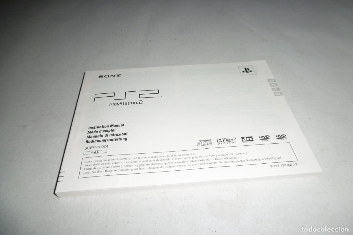 Videojuegos y Consolas: PS2 MANUAL USUARIO FRANCES ITALIANO ALEMAN