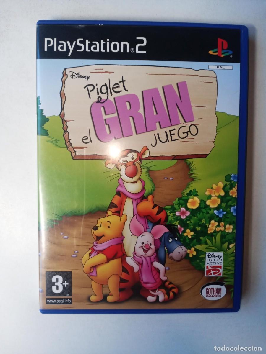 Videojuegos y Consolas: PIGLET EL GRAN JUEGO PS2 PLAYSTATION 2 DISNEY GOTHAM GAMES PAL VERSION INTEGRA CASTELLANO COMPLETO