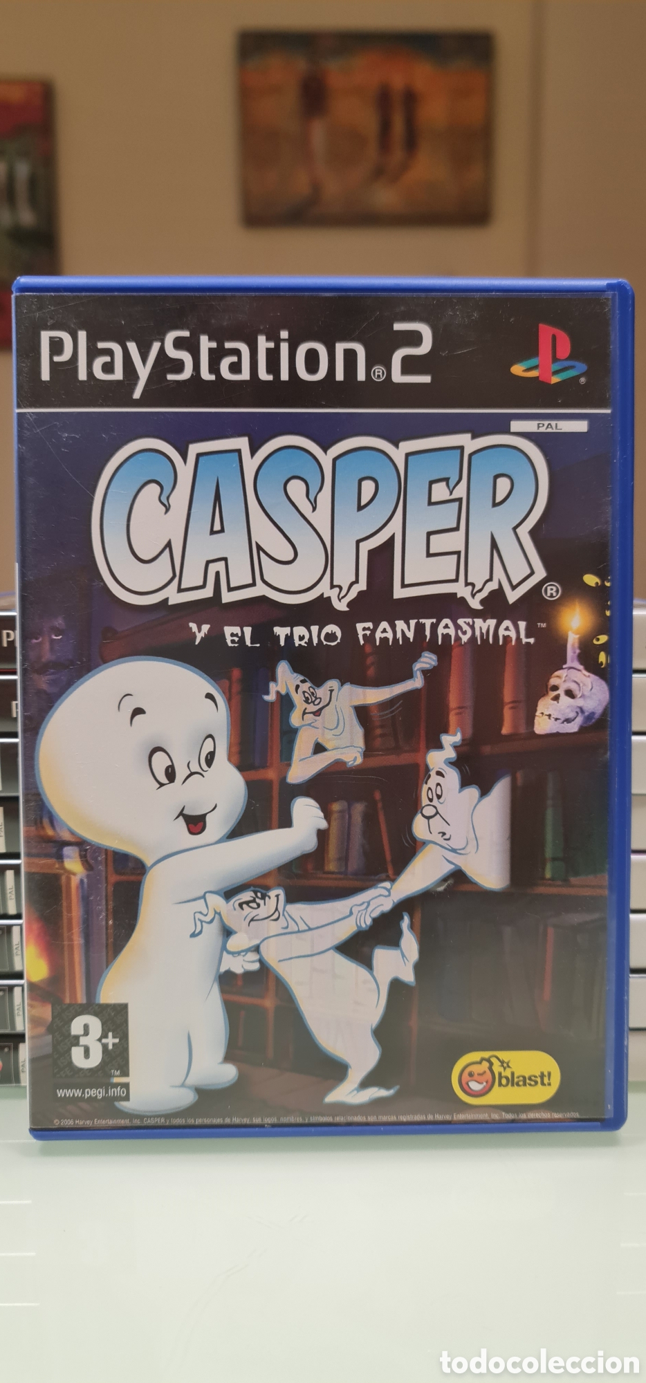 Videojuegos y Consolas: Casper y el Tr&iacute;o Fantasmal PS2 PAL Espa&ntilde;a