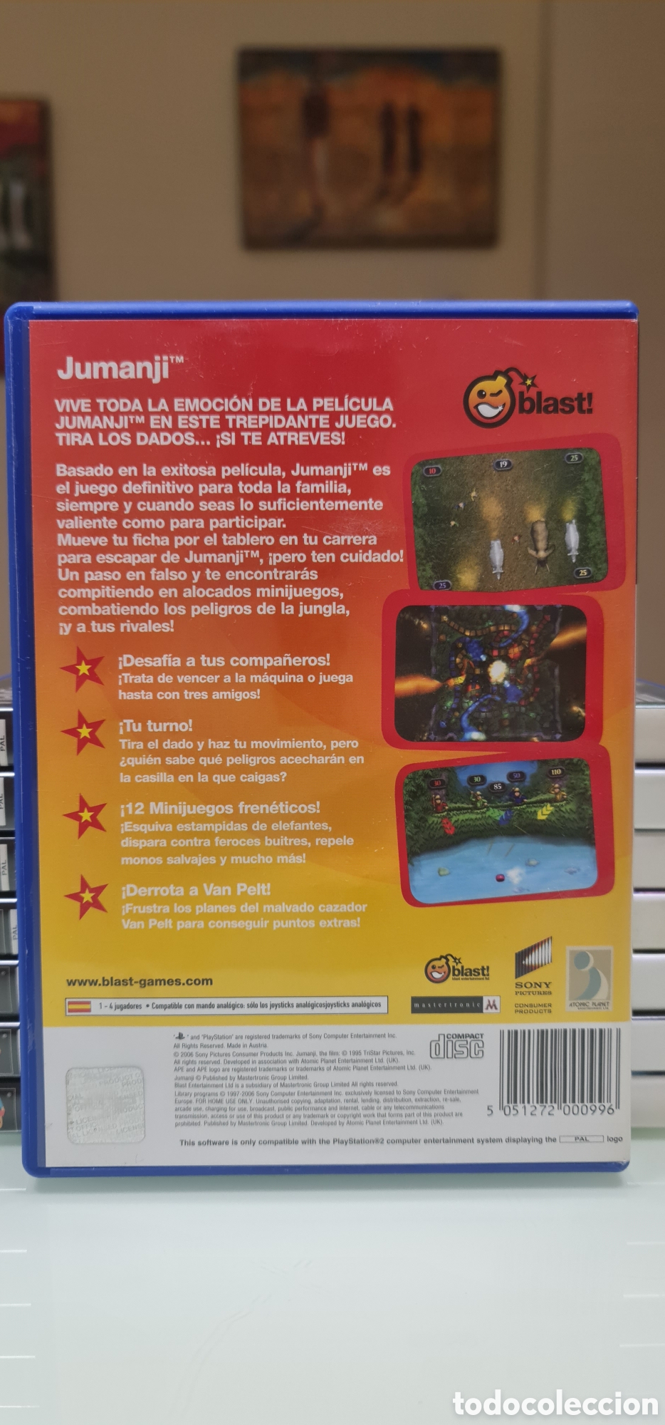 Videojuegos y consolas: Jumanji PS2 PAL Espa&ntilde;a - Foto 3