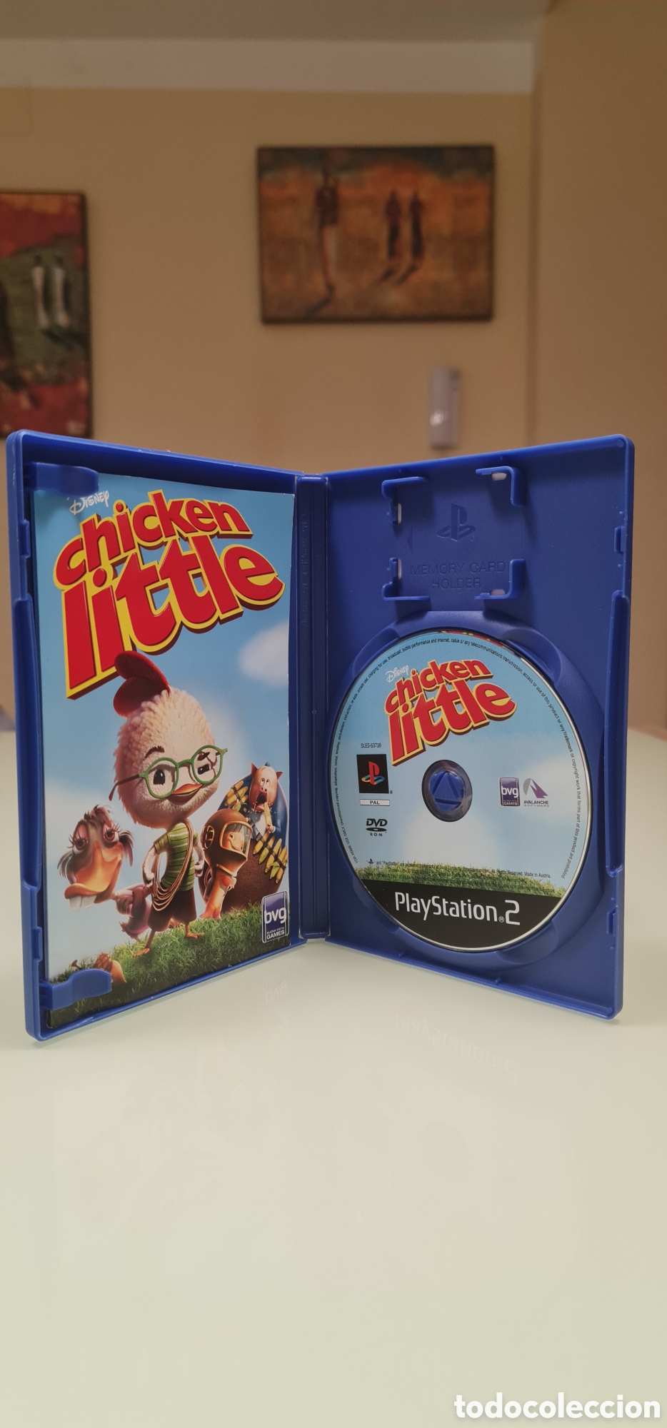 Videojuegos y consolas: Chicken Little PS2 PAL Espa&ntilde;a - Foto 4