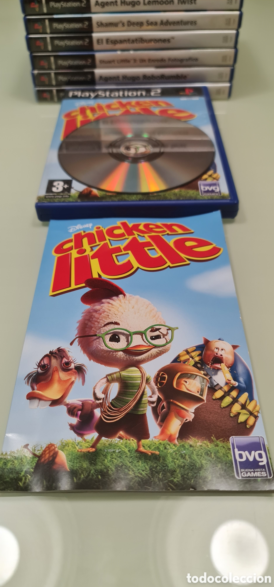 Videojuegos y consolas: Chicken Little PS2 PAL Espa&ntilde;a - Foto 5