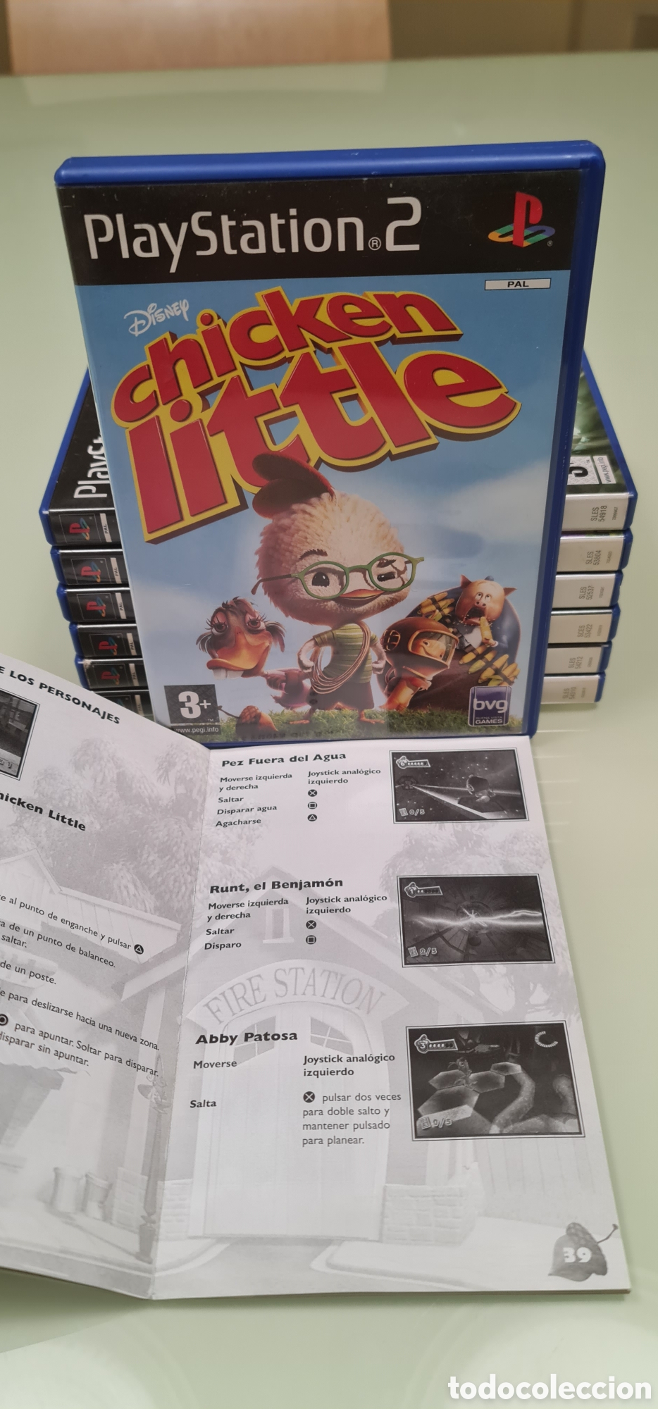 Videojuegos y consolas: Chicken Little PS2 PAL Espa&ntilde;a - Foto 8