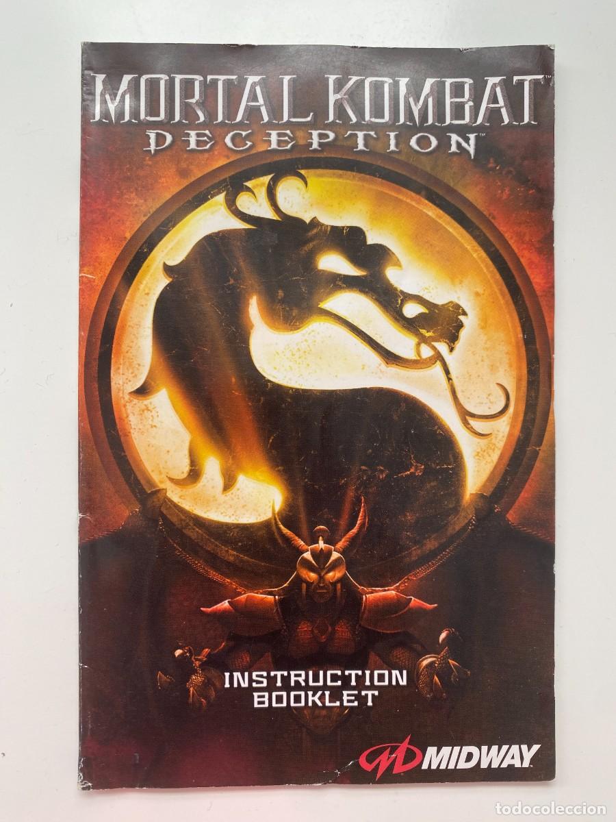 Videojuegos y Consolas: Manual videojuego Mortal Kombat Deception PS2