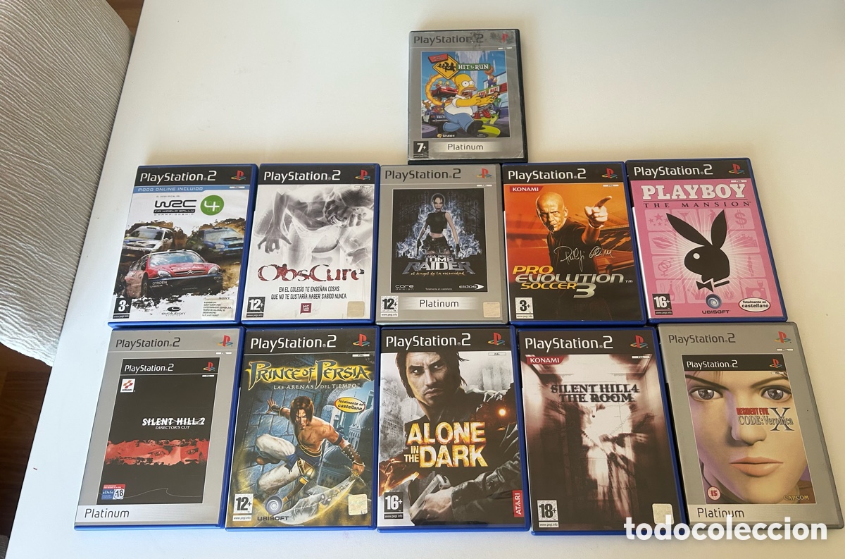 Videojuegos y Consolas: Magn&iacute;fico lote de 11 juegos de PS2 en perfecto estado