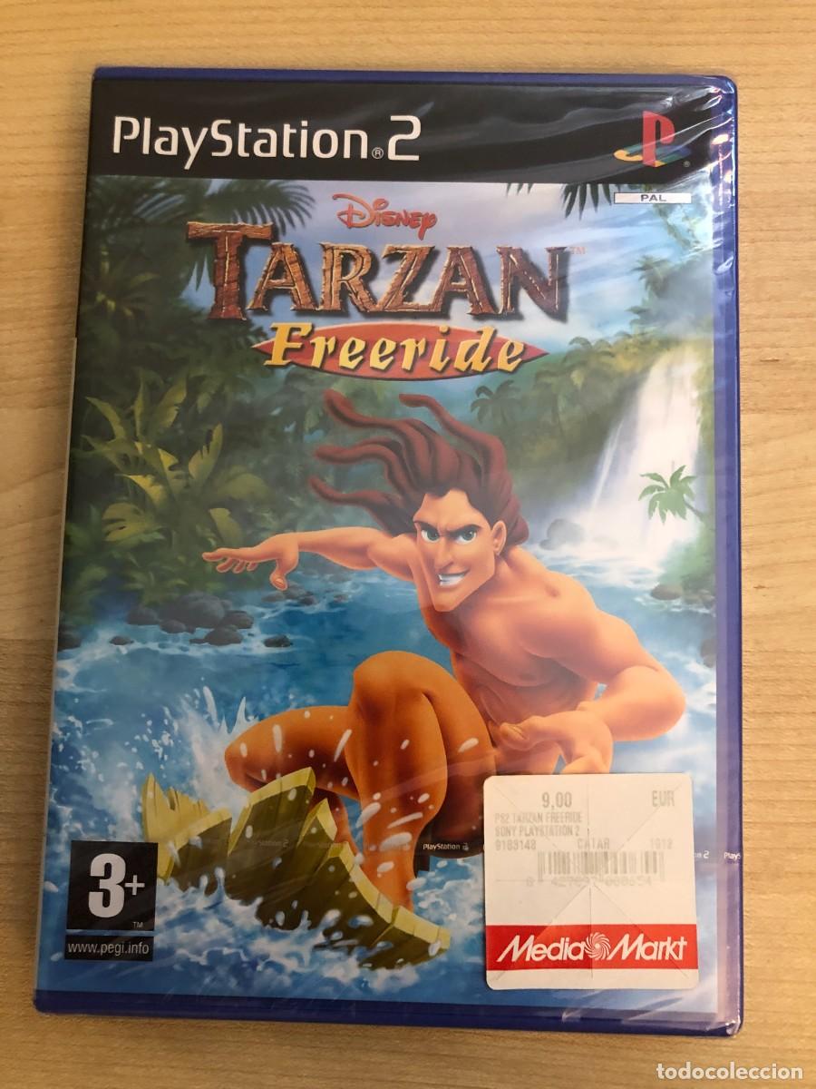 Videojuegos y Consolas: Disney Tarzan Freeride PS2 PAL Espa&ntilde;a Precinto Castellano PlayStation 2 Original