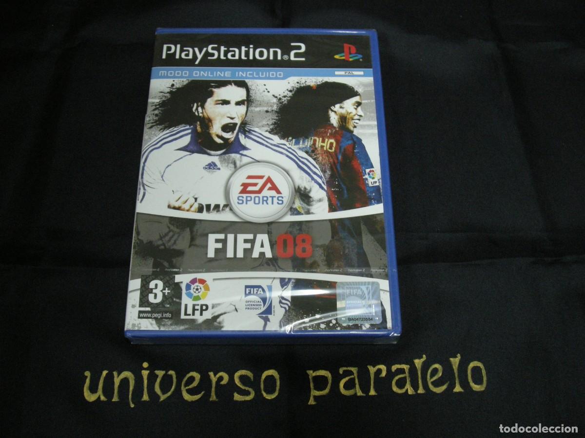 Videojuegos y Consolas: Fifa 2008 PS2 PAL Espa&ntilde;a Precintado Castellano PlayStation 2 Juego Original