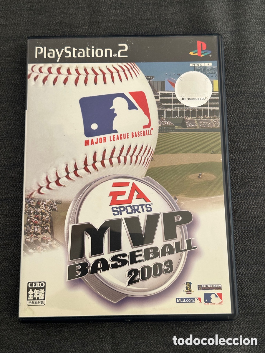 Videojuegos y Consolas: Videojuego Importaci&oacute;n MVP Baseball 2003 para la consola PlayStation 2. Versi&oacute;n Japonesa NTSC