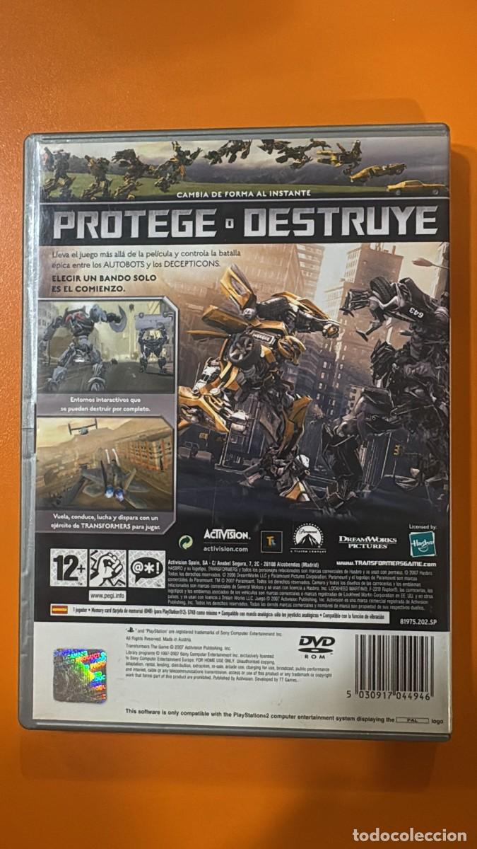 Videojuegos y consolas: Transformers The Game [PS2] - Foto 2