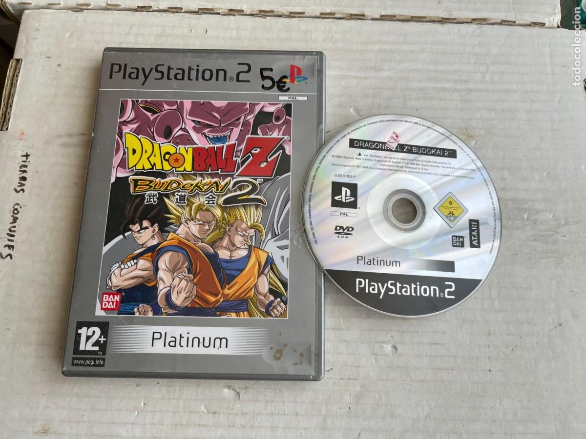 Videojuegos y Consolas: DRAGONBALL Z BUDOKAI 2 DRAGON BALL PLATINUM - PS2 PLAYSTATION 2 PLAY STATION TWO KREATEN
