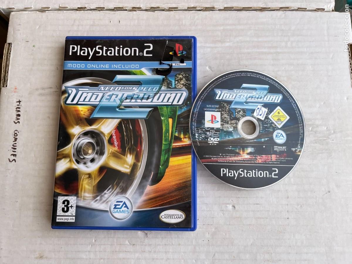 Videojuegos y Consolas: NEED FOR SPEED UNDERGROUND 2 NFS - PS2 PLAYSTATION 2 PLAY STATION TWO KREATEN