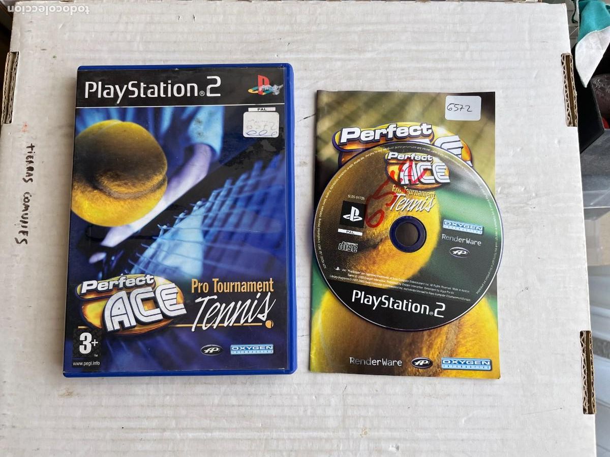Videojuegos y Consolas: PERFECT ACE PRO TOURNAMENT TENNIS TENIS - PS2 PLAYSTATION 2 PLAY STATION TWO KREATEN