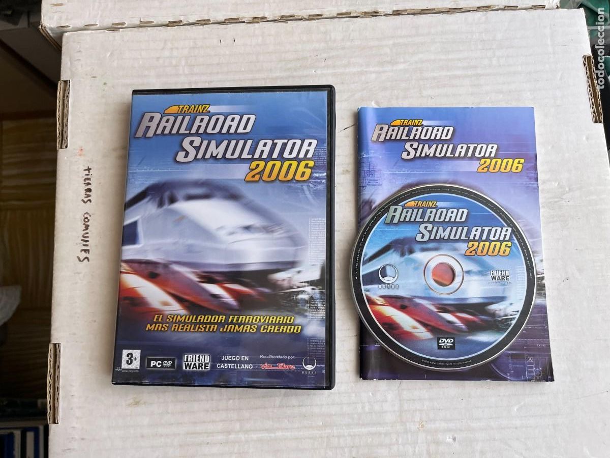 Videojuegos y Consolas: TRAINZ RAILROAD SIMULATOR 2006 - PC CD ROM KREATEN