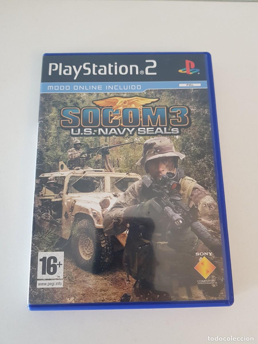 Videojuegos y Consolas: Socom 3 US Navy Seals PS2 PAL Espa&ntilde;a Completo Castellano PlayStation 2 Original