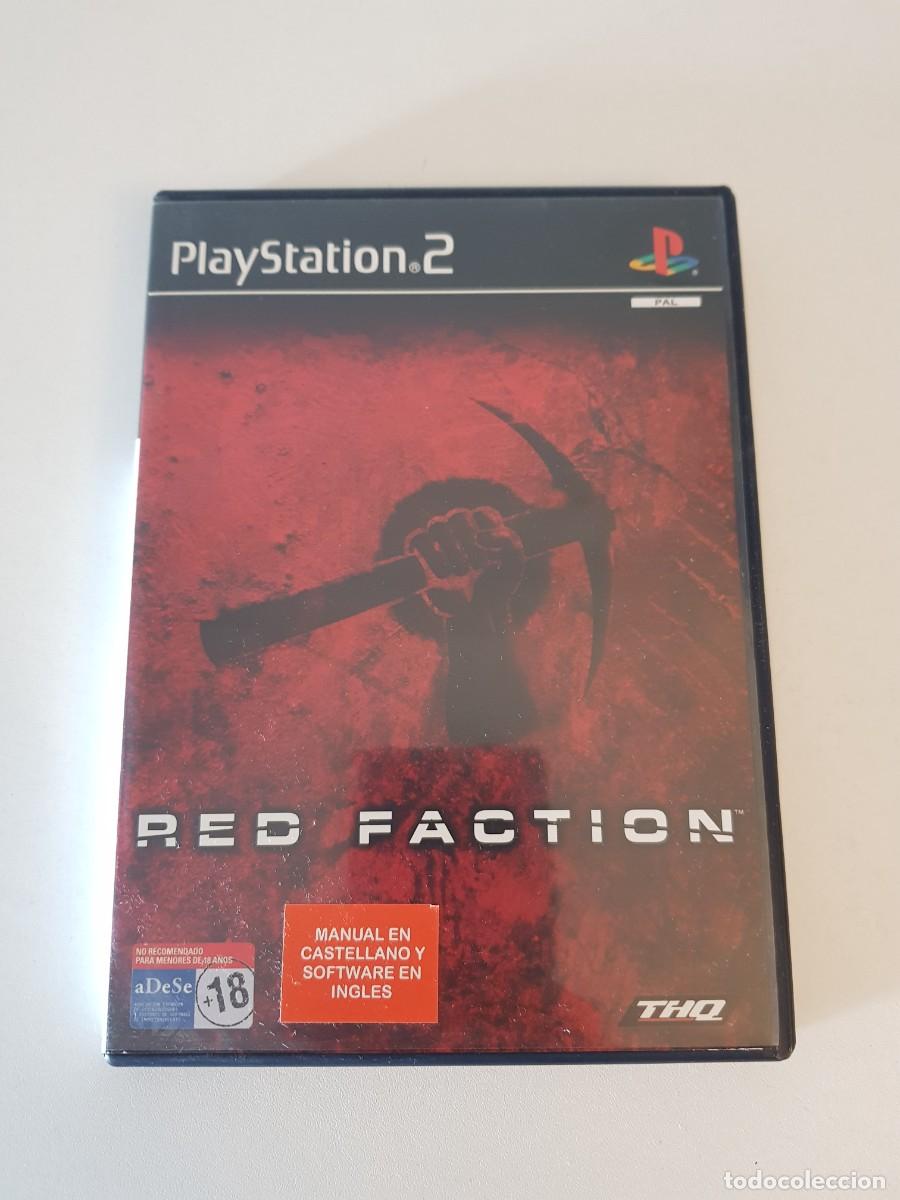 Videojuegos y Consolas: Red Faction PS2 PAL Espa&ntilde;a Completo Castellano PlayStation 2 Original THQ