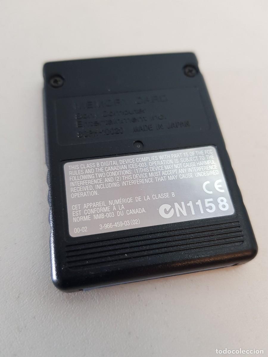 Videojuegos y consolas: Memory Card 8 MB Sony PlayStation 2 Original MagicGate Negra - Foto 2